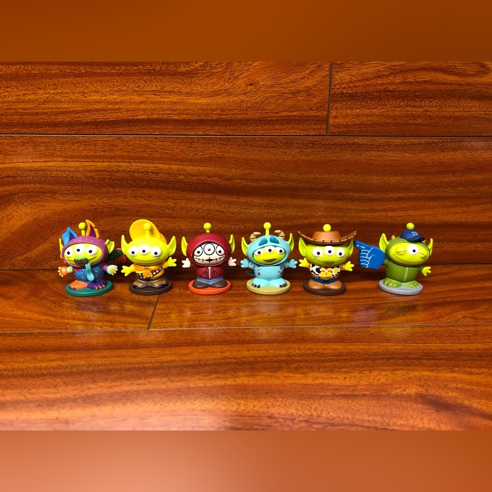 Toy Story alien figures lot of 6 Pixar